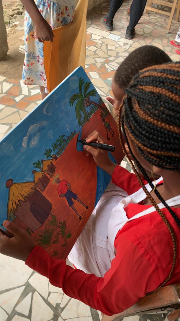 Enfants dessin vacances — Édition 2026, siège de l’AJPAVC-BÉNIN — photo 5