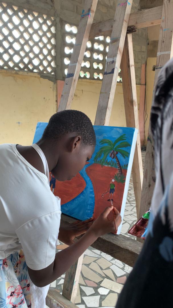 Enfants dessin vacances — Édition 2026, siège de l’AJPAVC-BÉNIN — photo 6